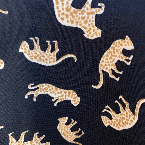 J.Crew Factory Leopard Wrap Dress - Picture 2 of 6